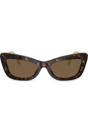 Dolce & Gabbana Crystal cat eye-solbriller