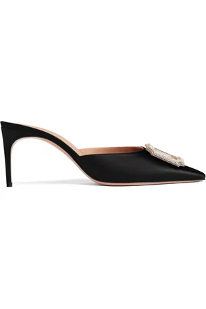 MALONE SOULIERS Mona 70 mm mules i satin