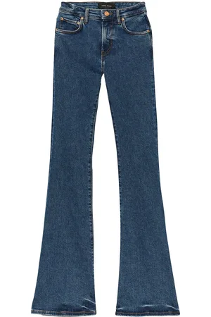 Purple Brand Bootcut-jeans med lav talje