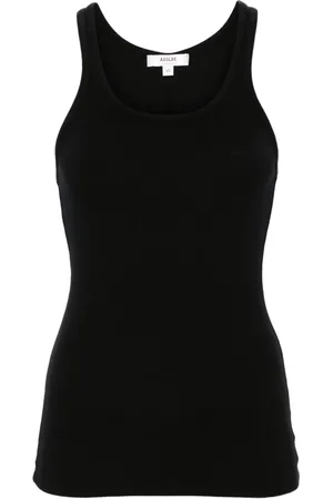 AGOLDE ærmeløs ribstrikket top