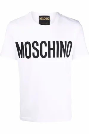 Moschino Kortærmet T-shirt med logotryk