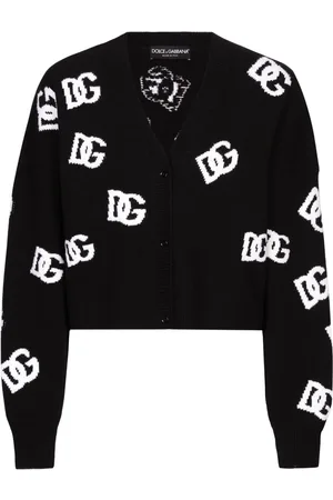 Dolce & Gabbana Cardigan med broderet logo