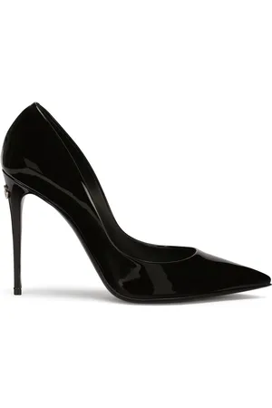 Dolce & Gabbana 105mm pumps i lakeret læder med T-bar
