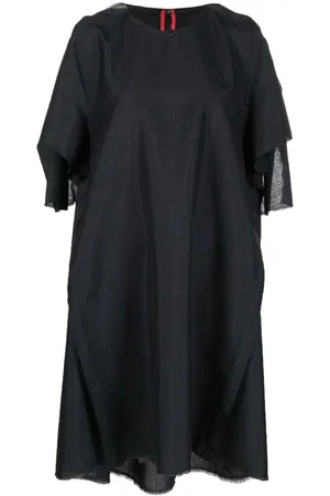 Maison Margiela Oversize kjole med rå kant