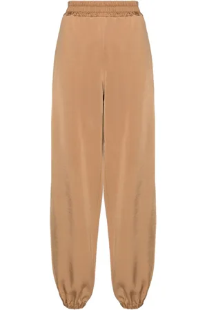 Jil Sander Joggingbukser med elastik i taljen