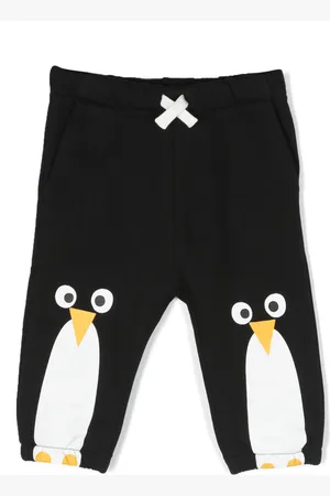 Stella McCartney Joggingbukser med pingvintryk