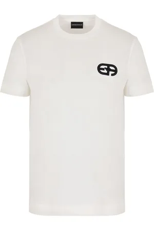 Emporio Armani T-shirt med logobroderi
