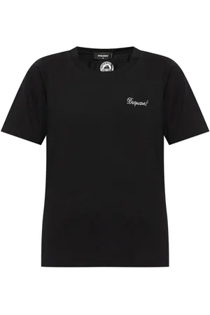 Dsquared2 T-shirt med rhinsten-logo