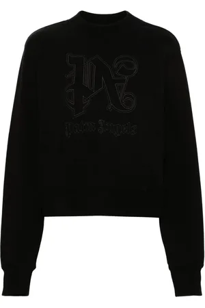 Palm Angels Sweatshirt med monogram