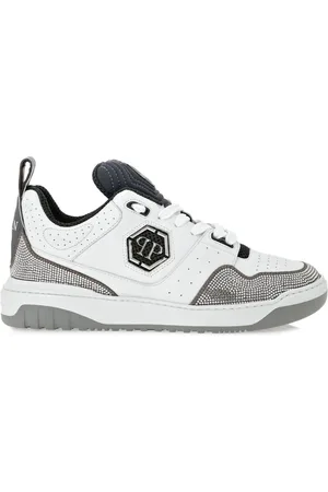 Philipp Plein Low-top Hexagon Crystal sneakers