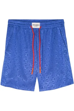 Roberto Cavalli Træningsshorts med jacquard-logo