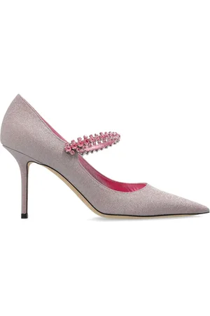 Jimmy Choo Udsmykkede 85 mm Bing pumps