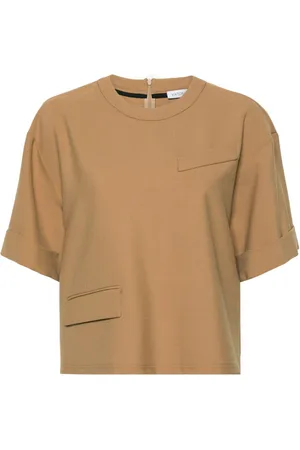 Viktor & Rolf Suiting T-shirt i vævet twill
