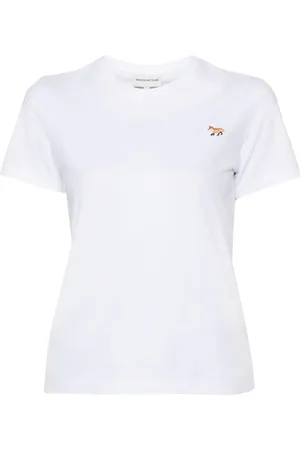 Maison Kitsuné T-shirt med ræv-motiv