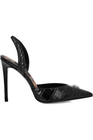 Philipp Plein Slingback-pumps med krokodilleeffekt