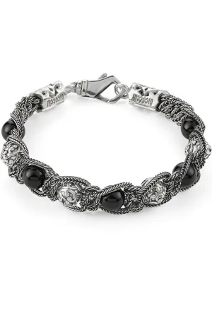 EMANUELE BICOCCHI Arabesque Shamballa sølvarmbånd