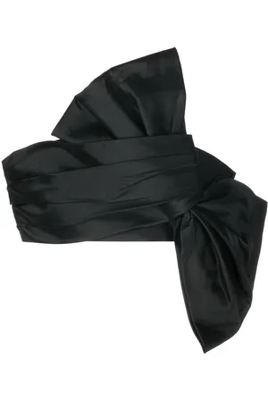 Bambah Cropped top med sløjfe