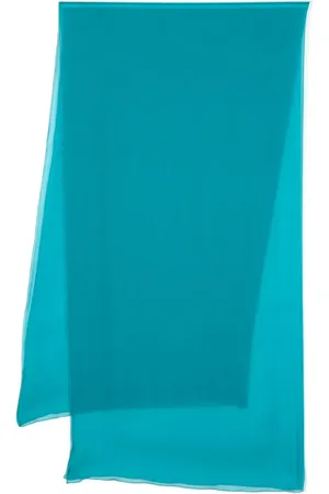 Alberta Ferretti Silketørklæde i chiffon-crepe