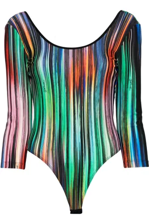 Roberto Cavalli Badedragt med ikat-tryk