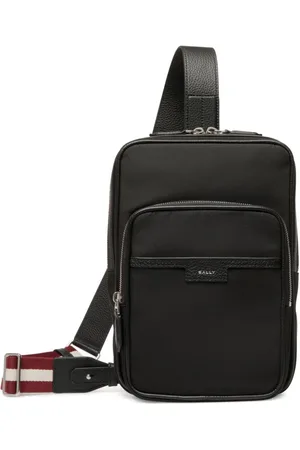 Bally Code messenger-taske i lærred