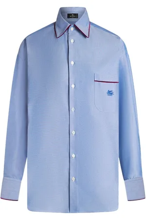 Etro Skjorte med Pegaso-broderi