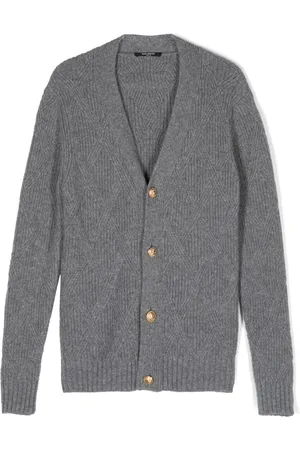 Balmain Cardigan med logomærke