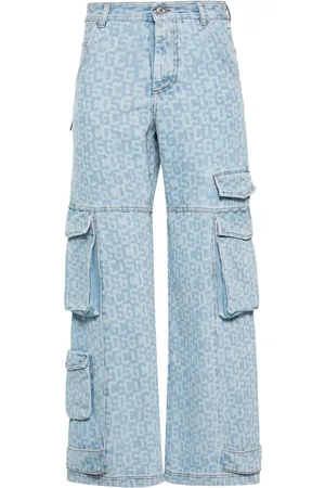 GCDS Cargo-jeans med logotryk