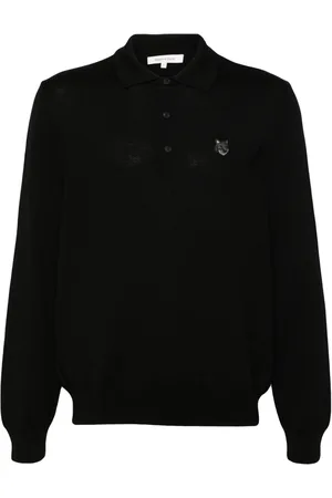 Maison Kitsuné Polo med Fox-motiv