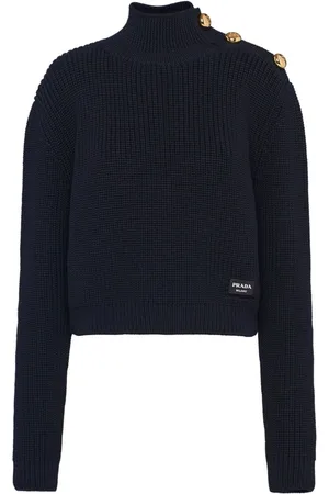 Prada Uldtrøje med knapper
