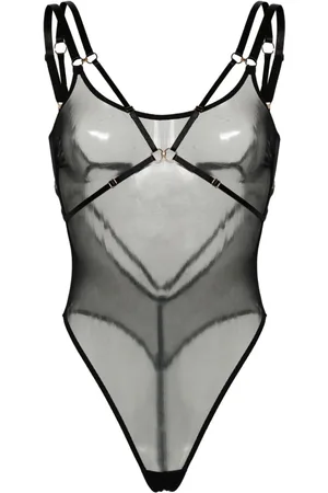 BORDELLE Halvgennemsigtig bodysuit