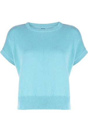 Teddy Cashmere Cropped ærmeløs Genova kashmirtrøje