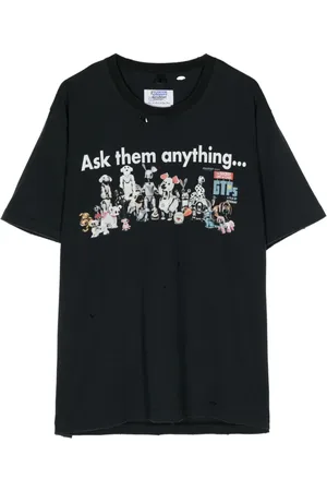 DOUBLET X PZ Today T-shirt med grafisk tryk
