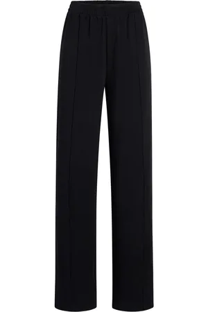 Another Tomorrow Luxe joggingbukser med syningsdetalje