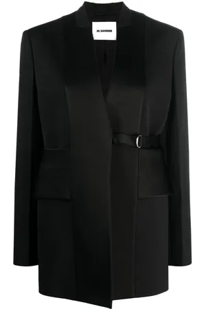 Jil Sander Asymmetrisk uldblazer