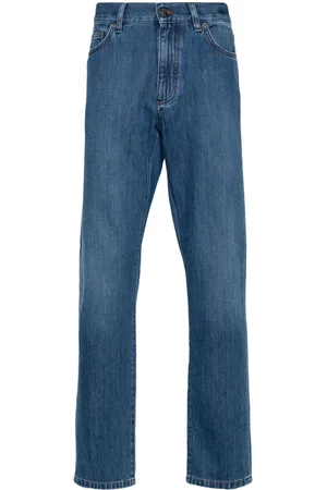 Ermenegildo Zegna City jeans med smal pasform