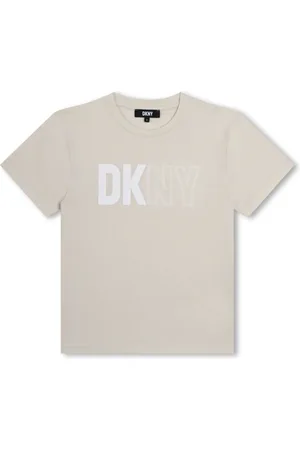 DKNY T-shirt med logotryk