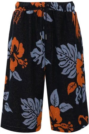 Maison Kitsuné Shorts med blomstertryk