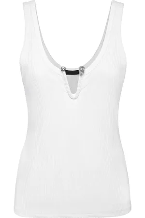 Philipp Plein Tanktop med hardware-udsmykning