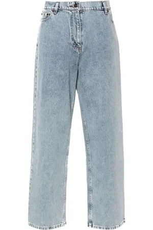 MAGDA BUTRYM Vaskede jeans med lige ben
