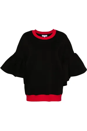 Ioana Ciolacu Pepper sweatshirt med kontrastkant