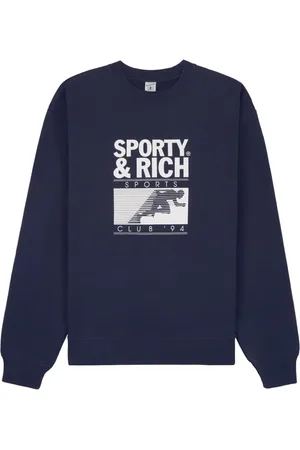 Sporty & Rich Motion Club sweatshirt med logotryk