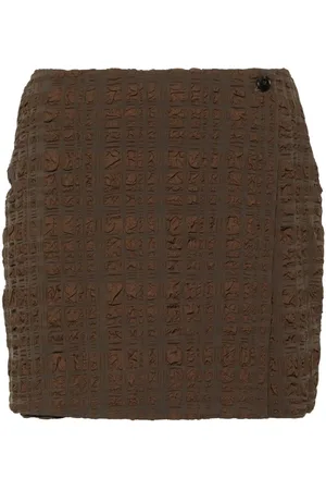 Nanushka Seersucker-shorts