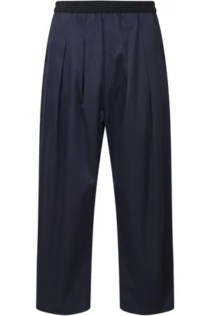Maison Margiela Cropped bukser med løs pasform