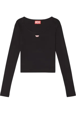 Diesel Ribbet tanktop med logomærke