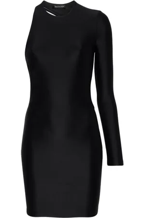 Balenciaga Kort asymmetrisk kjole