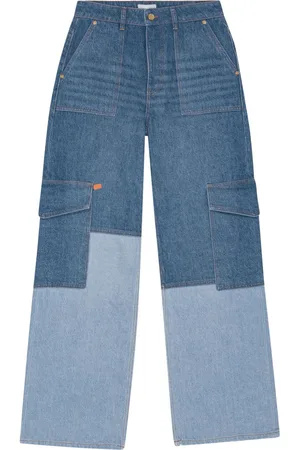 Ganni Angi jeans med brede ben