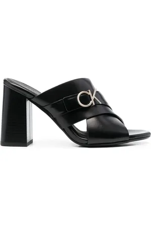 Calvin Klein 95mm mules med logo