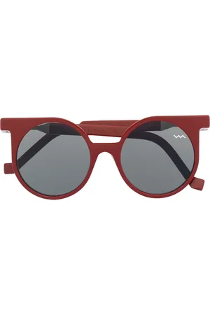 Vava Eyewear Solbriller med tonet glas og rundt stel