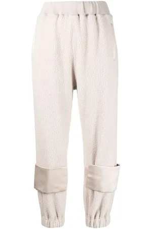 UNDERCOVER Teksturerede joggingbukser med paneldetalje