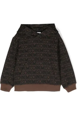 Moschino Hættetrøje med præget logo